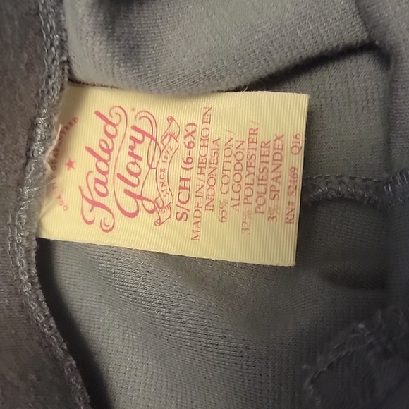 Kids Faded Glory leggings - Picture 5 of 5